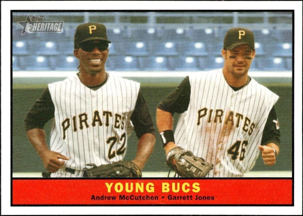2010 Topps Heritage Andrew McCutchen #250 trading card