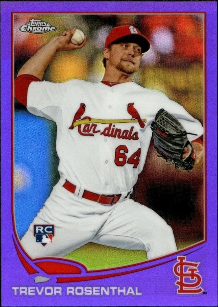 2013 Topps Chrome Trevor Rosenthal #73 trading card