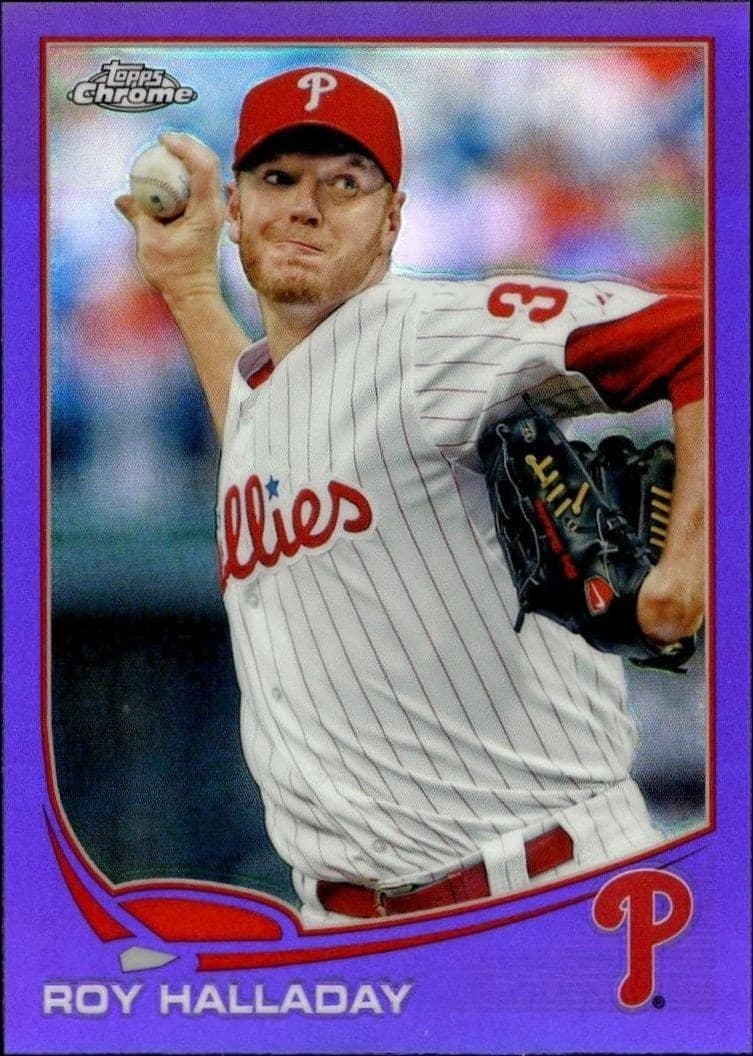 2013 Topps Chrome Roy Halladay #104 trading card