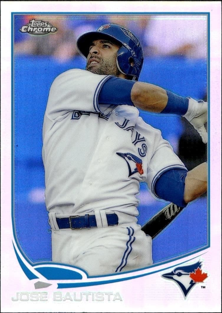 2013 Topps Chrome Jose Bautista #94 trading card
