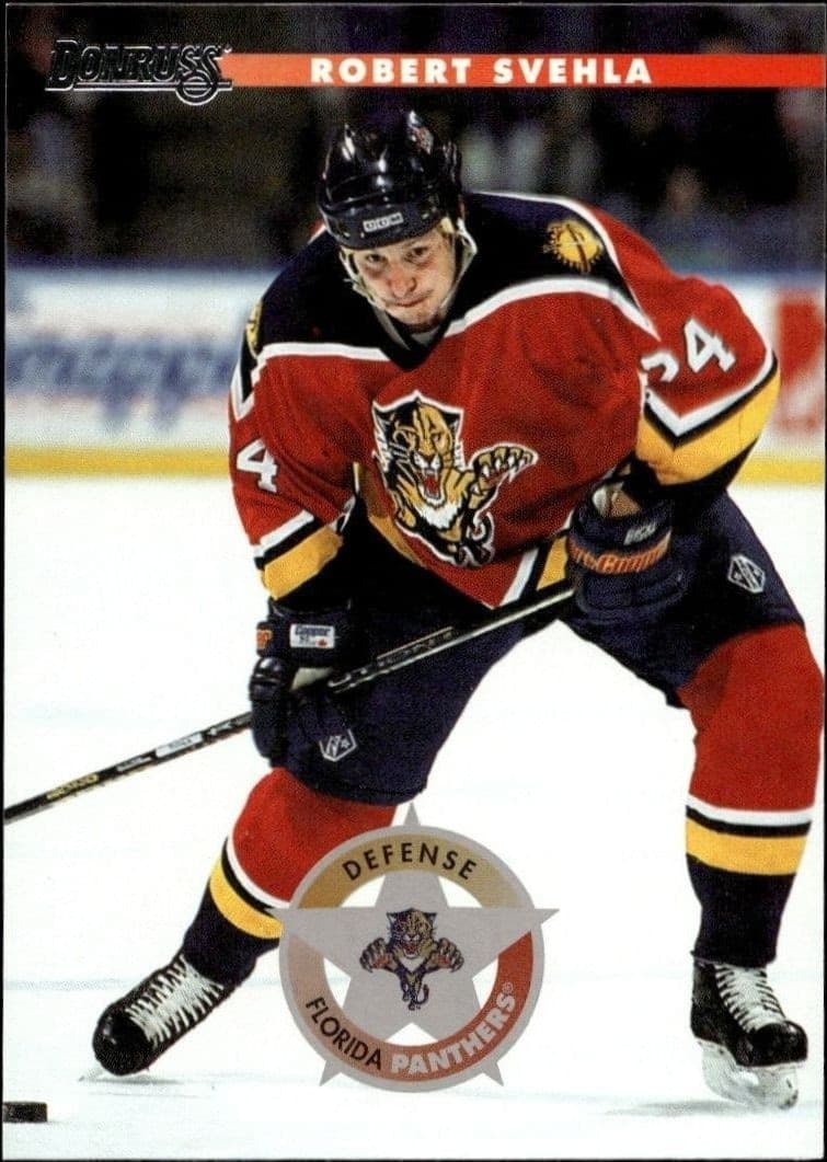 1996-97 Donruss Robert Svehla #77 trading card