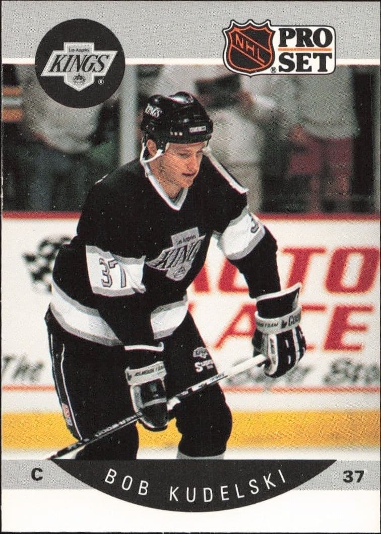 1990-91 Pro-Set NHL Series 1 Bob Kudelski #122 trading card