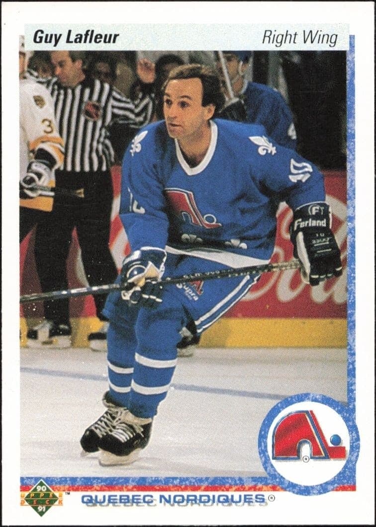 1990-91 Upper Deck Guy Lafleur #162 hockey trading card front