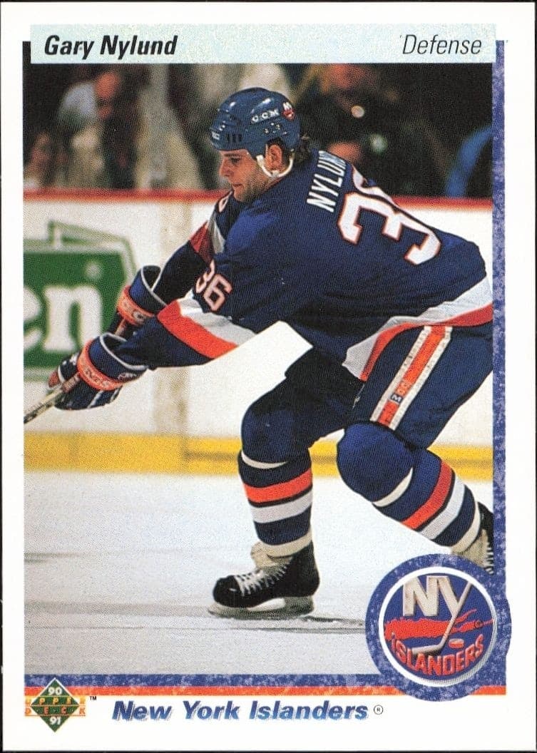 1990-91 Upper Deck Gary Nylund #139 hockey trading card front