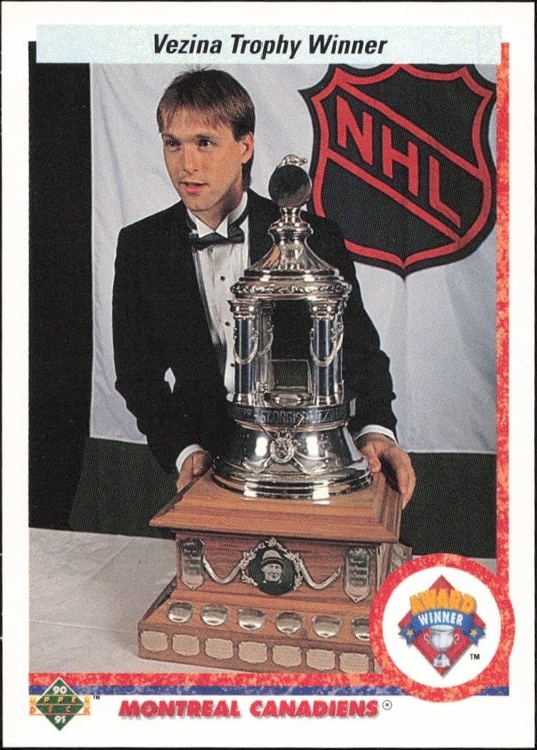 1990-91 Upper-Deck Patrick Roy #207 trading card