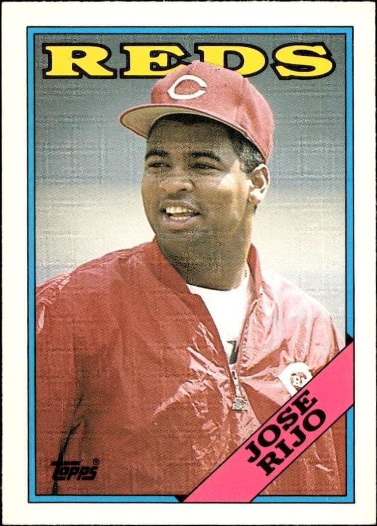 1988 Topps Traded Jose Rijo #92T trading card