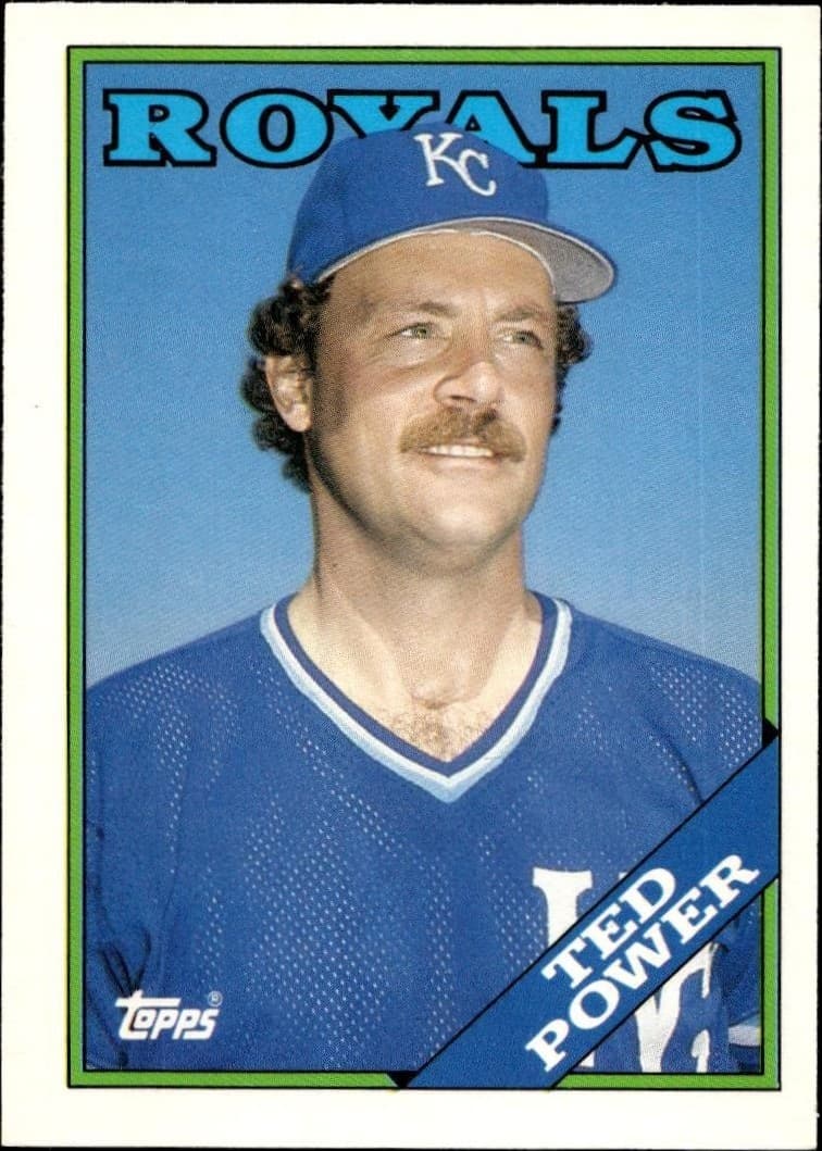 1988 Topps Traded Ted Power #89T trading card