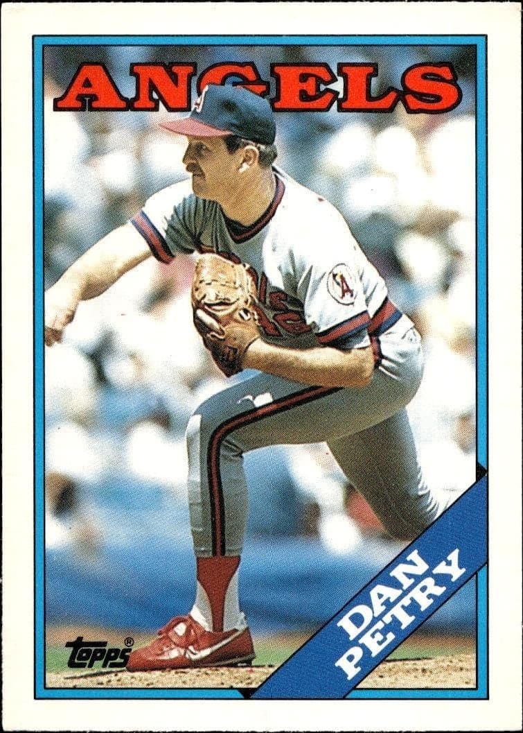 1988 Topps Traded Dan Petry #85T trading card