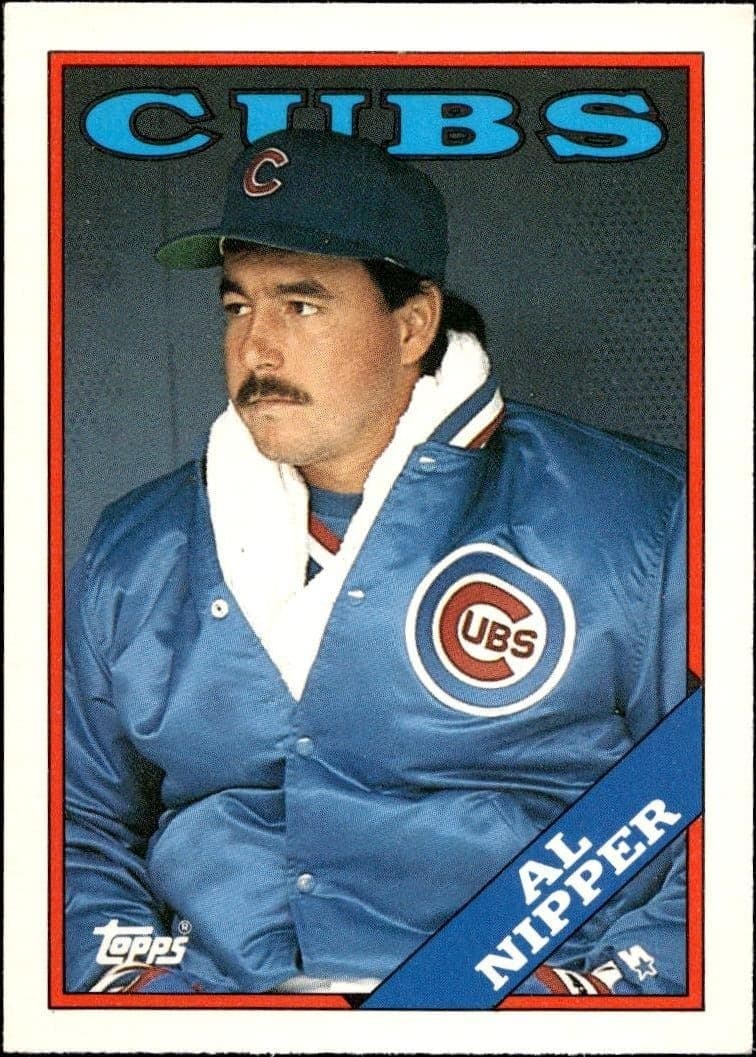 1988 Topps Traded Al Nipper #75T trading card