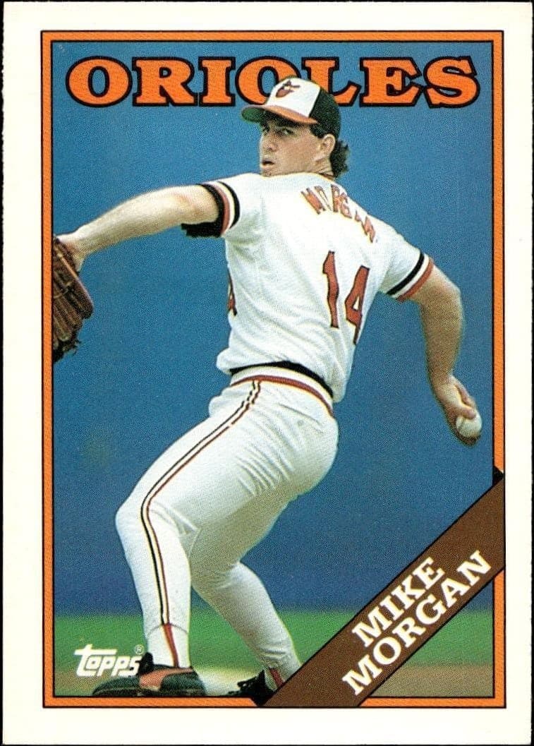 1988 Topps Traded Mike Morgan #73T trading card