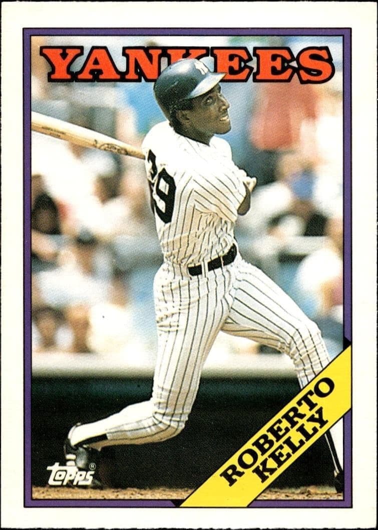 1988 Topps Traded Roberto Kelly #57T trading card