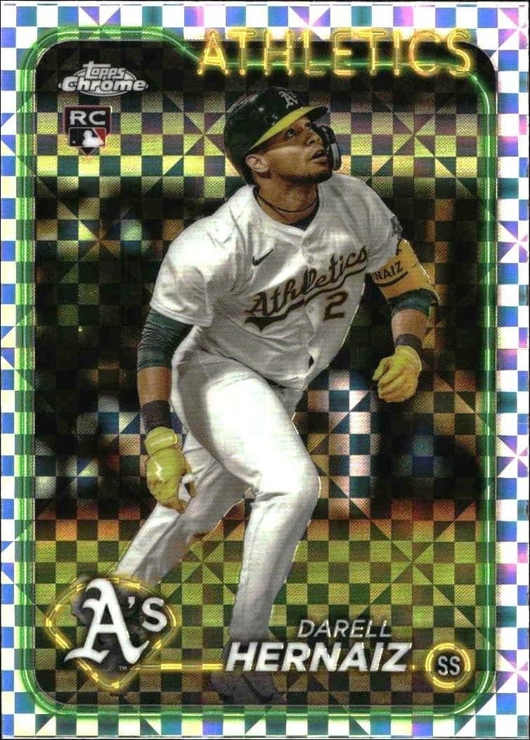 2024 Topps Chrome Update Series Darell Hernaiz #USC21 trading card
