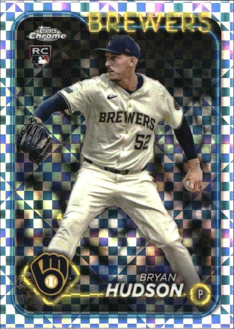 2024 Topps Chrome Update Series Bryan Hudson #USC169 trading card