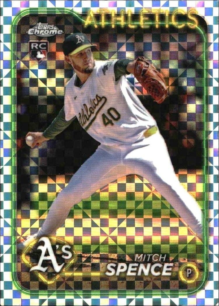 2024 Topps Chrome Update Series Mitch Spence #USC166 trading card