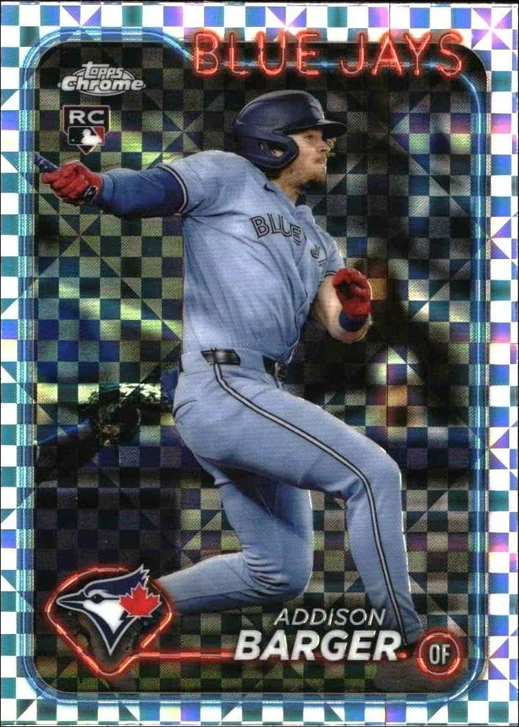 2024 Topps Chrome Update Series Addison Barger #USC159 trading card