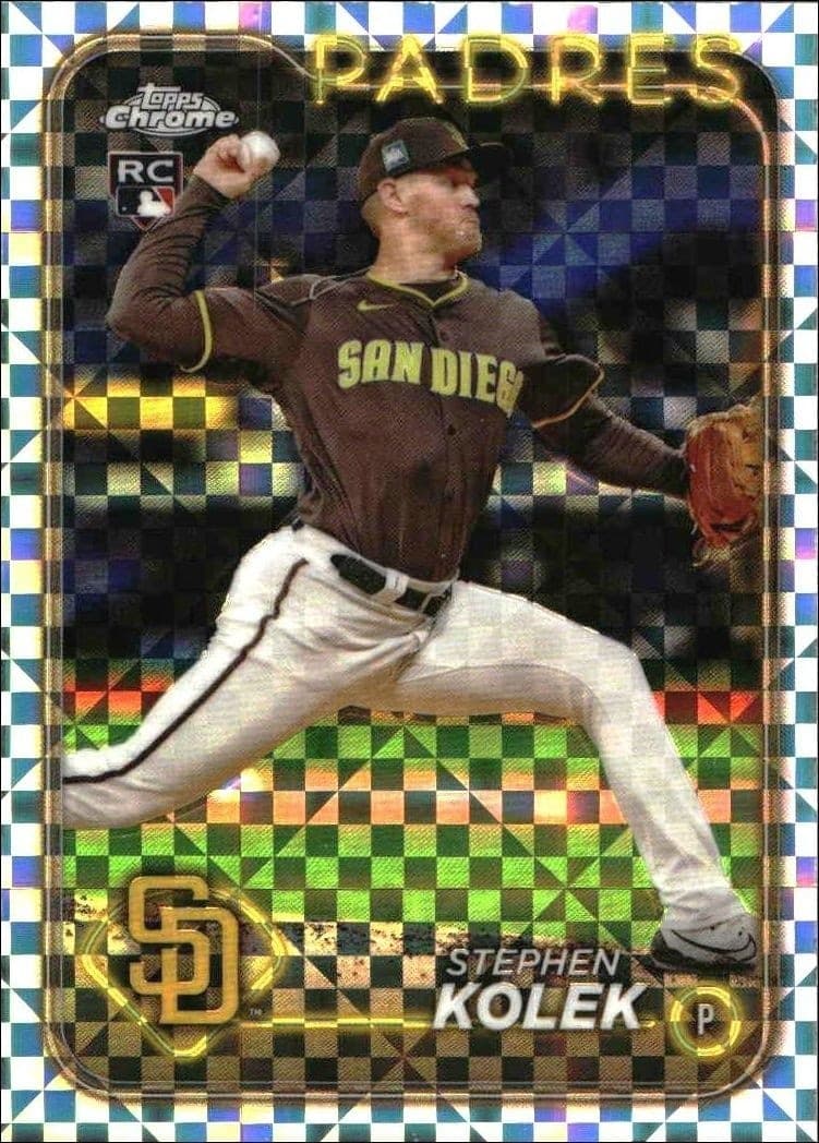 2024 Topps Chrome Update Series Stephen Kolek #USC66 trading card