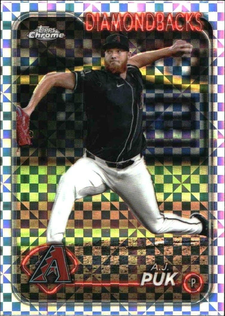 2024 Topps Chrome Update Series A.J. Puk #USC139 trading card