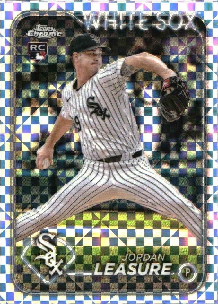 2024 Topps Chrome Update Series Jordan Leasure #USC94 trading card