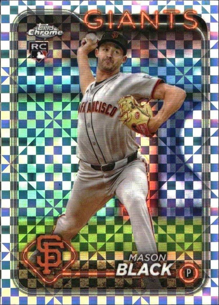 2024 Topps Chrome Update Series Mason Black #USC121 trading card