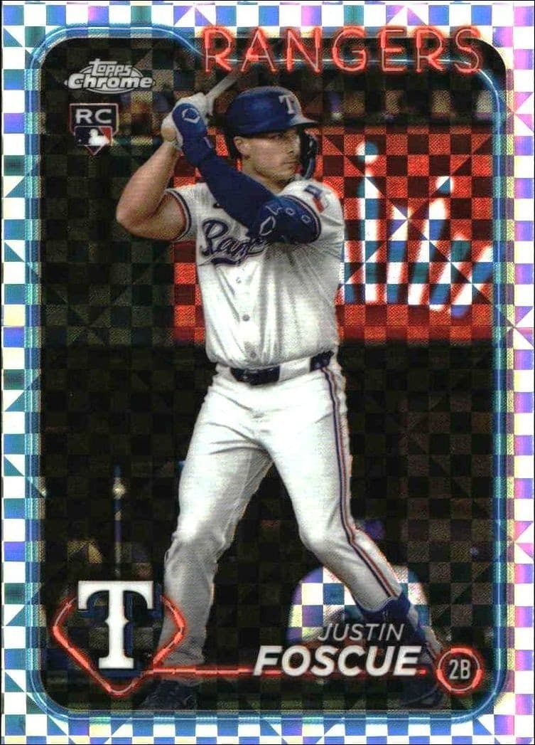 2024 Topps Chrome Update Series Justin Foscue #USC179 trading card