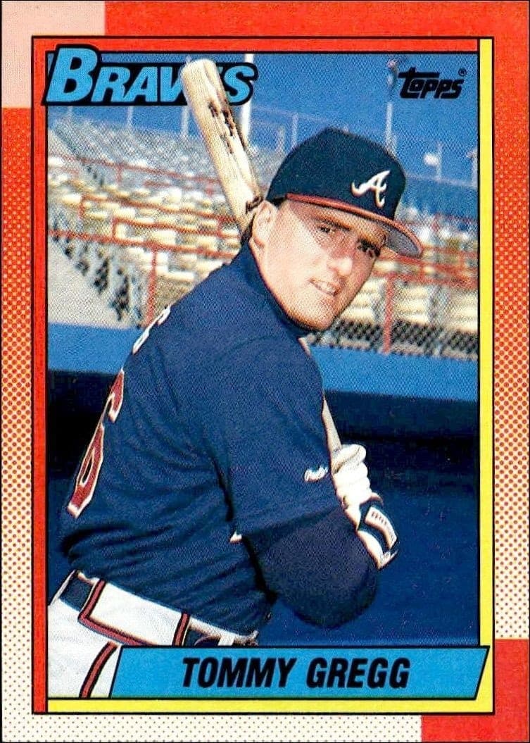 1990 Topps Tommy Gregg #223 baseball trading card front