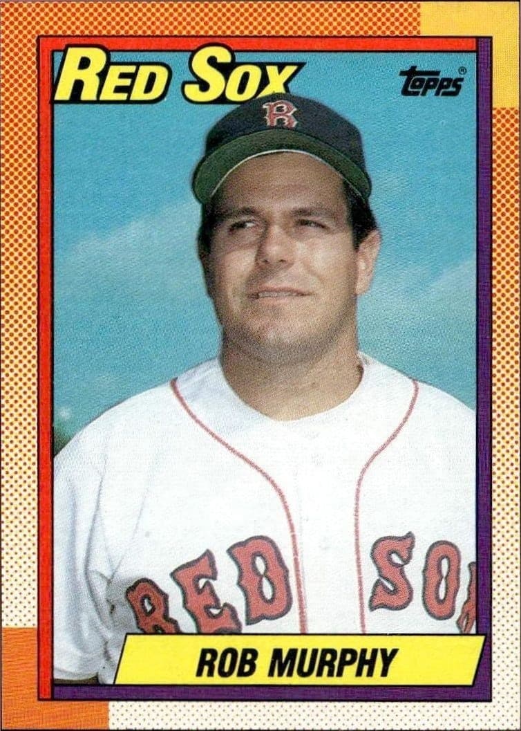 1990 Topps Rob Murphy #268 trading card