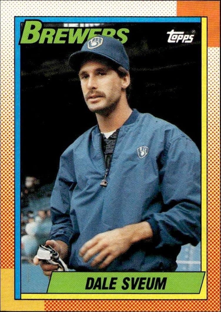 1990 Topps Dale Sveum #739 baseball trading card front
