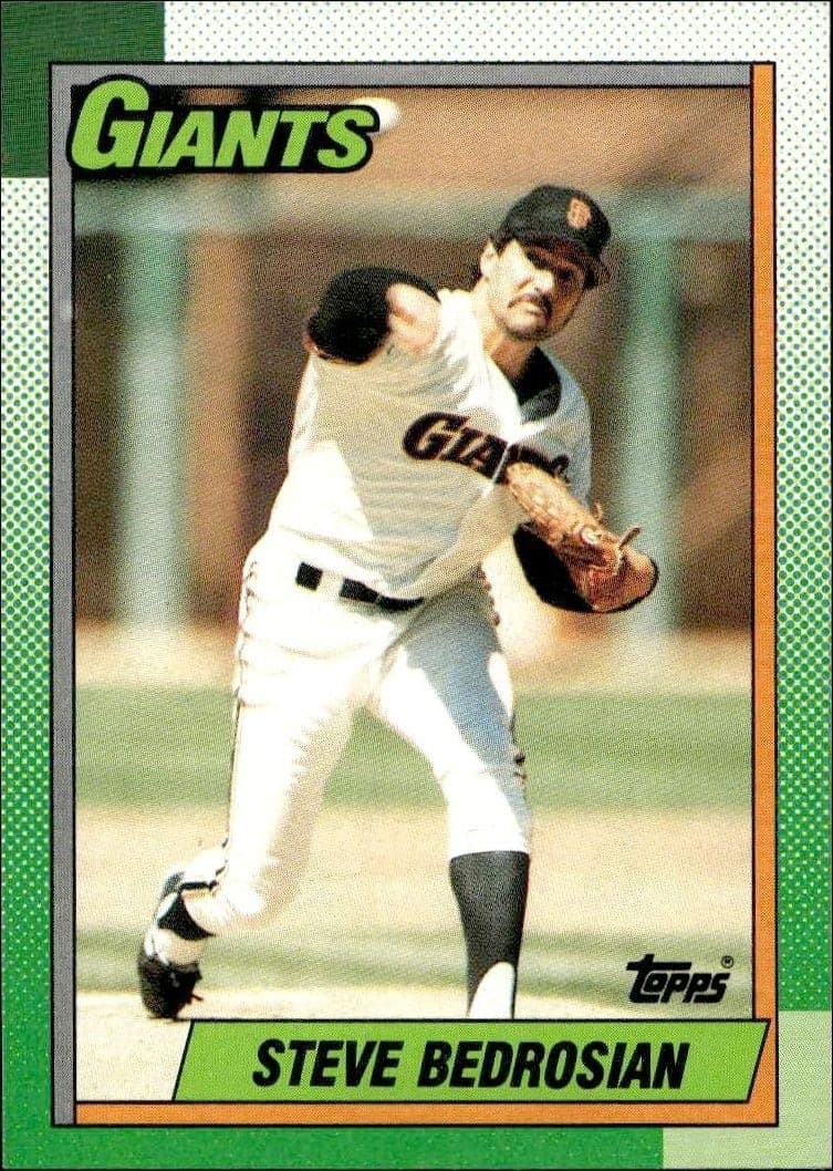 1990 Topps Steve Bedrosian #310 baseball trading card front