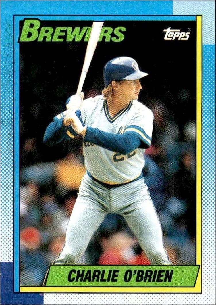 1990 Topps Charlie O'Brien #106 trading card