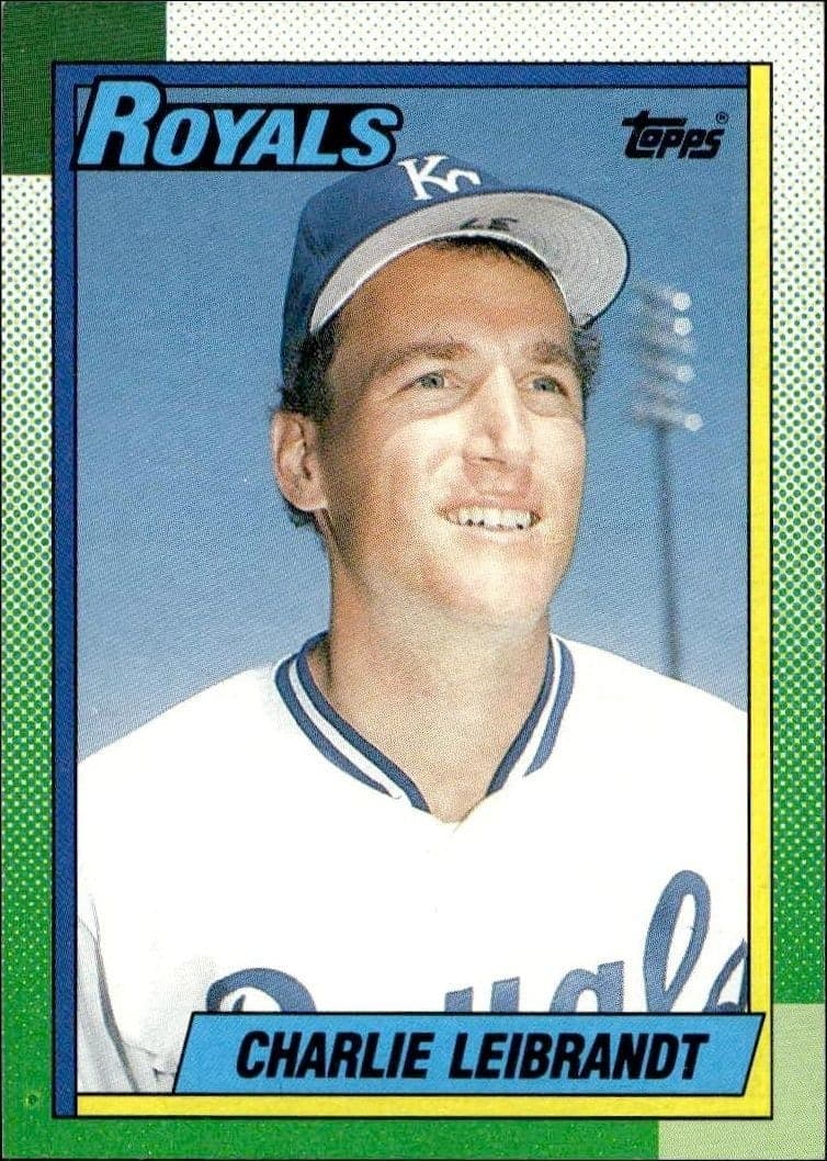 1990 Topps Charlie Leibrandt #776 trading card