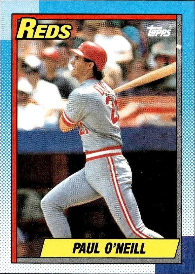 1990 Topps Paul O'Neill #332 trading card