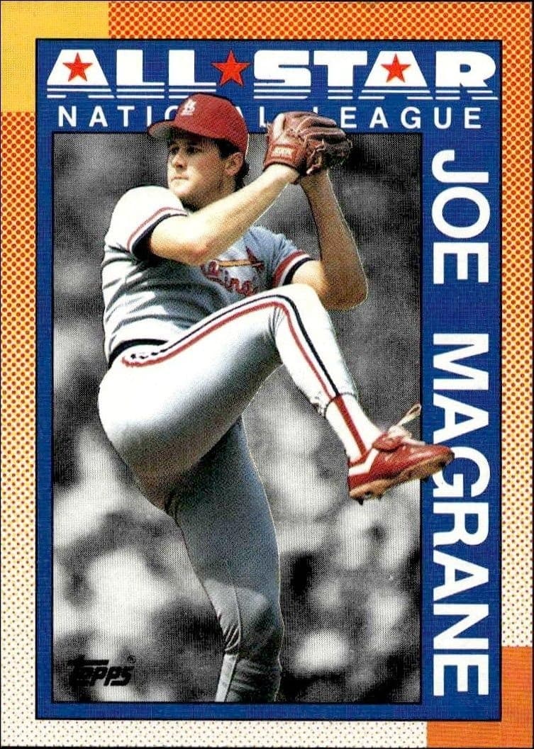 1990 Topps Joe Magrane #406 trading card