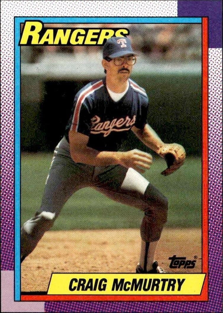 1990 Topps Craig McMurtry #294 trading card