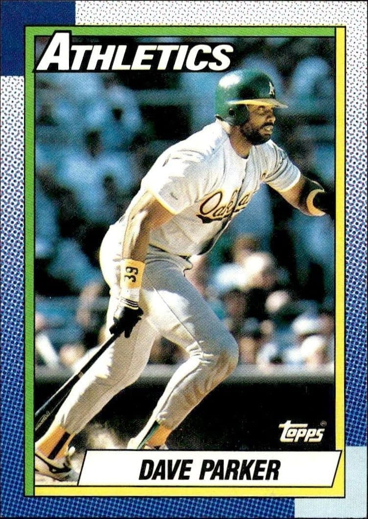 1990 Topps Dave Parker #45 trading card