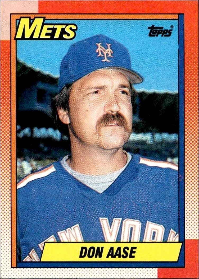 1990 Topps Don Aase #301 trading card