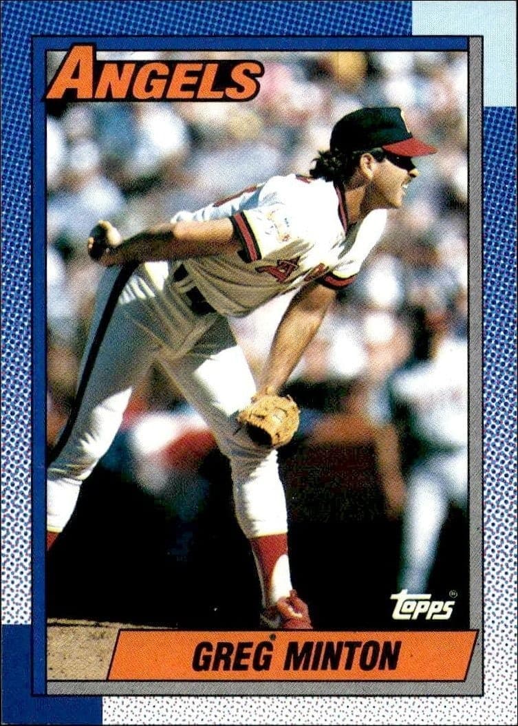 1990 Topps Greg Minton #421 trading card