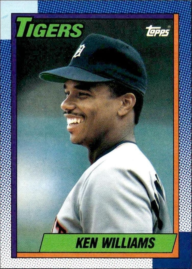 1990 Topps Ken Williams #327 trading card