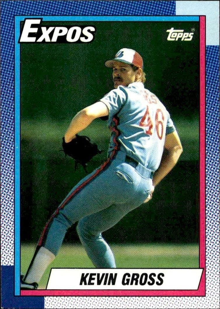 1990 Topps Kevin Gross #465 trading card