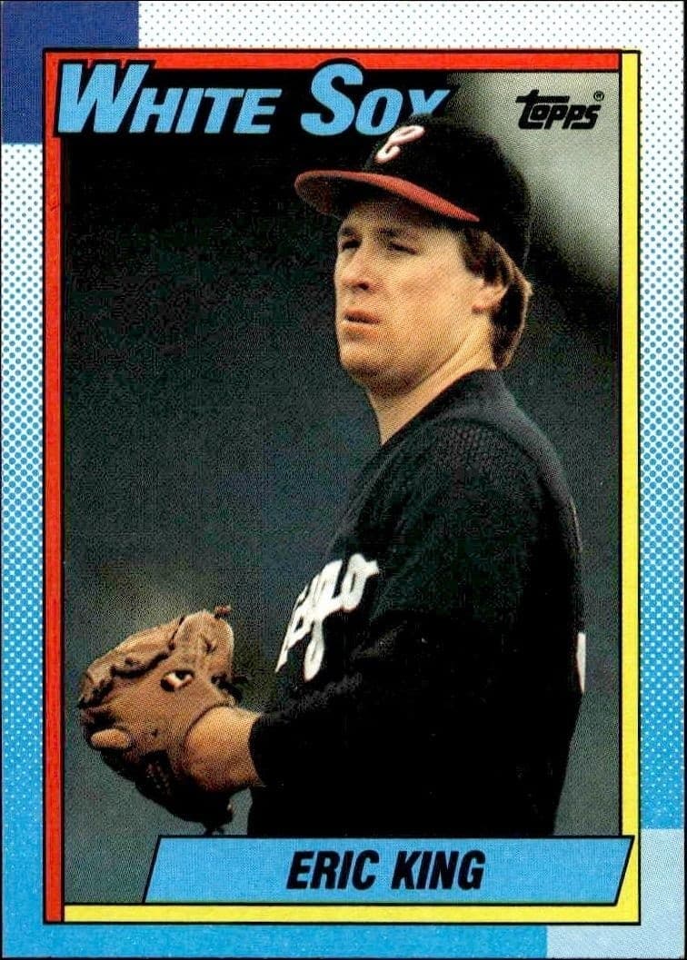 1990 Topps Eric King #786 trading card