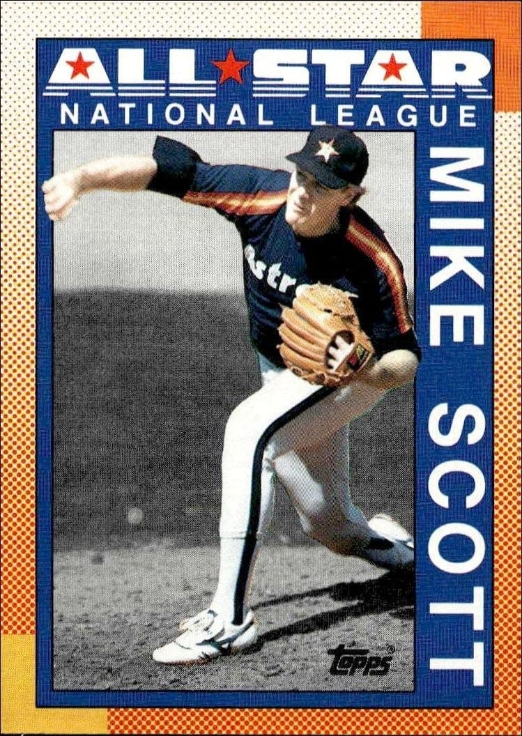 1990 Topps Mike Scott #405 trading card