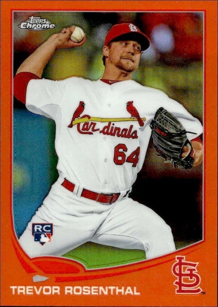 2013 Topps Chrome Trevor Rosenthal #73 trading card