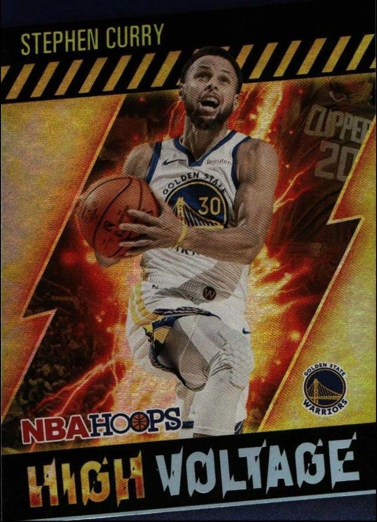 2020-21 Panini NBA Hoops Stephen Curry #2 trading card