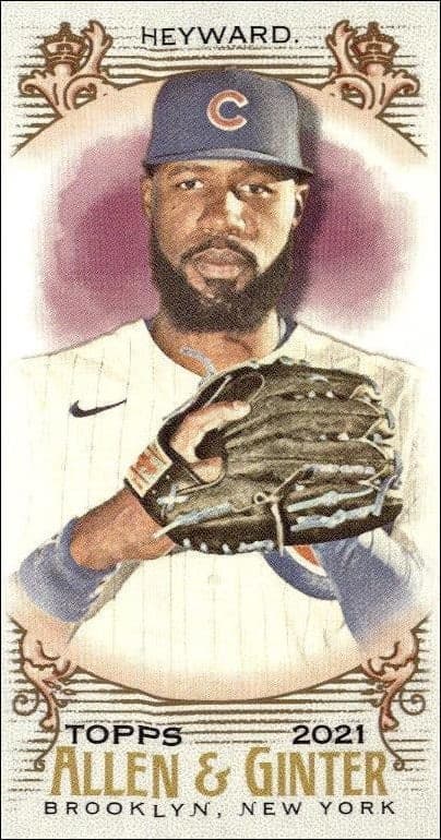 2021 Topps Allen & Ginter Jason Heyward #154 trading card