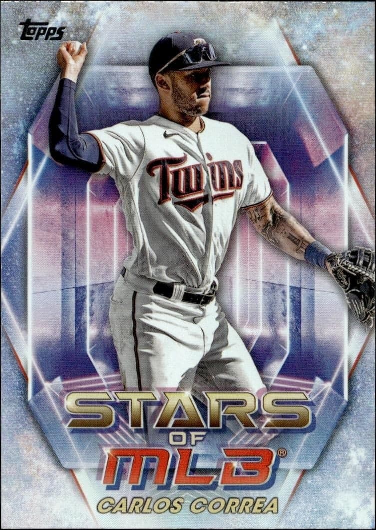 2023 Topps Series 2 Carlos Correa #SMLB-48 trading card