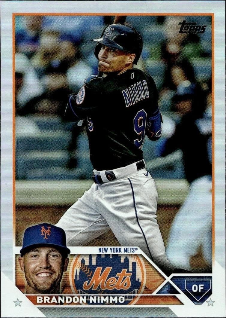2023 Topps Series 2 Brandon Nimmo #614 trading card