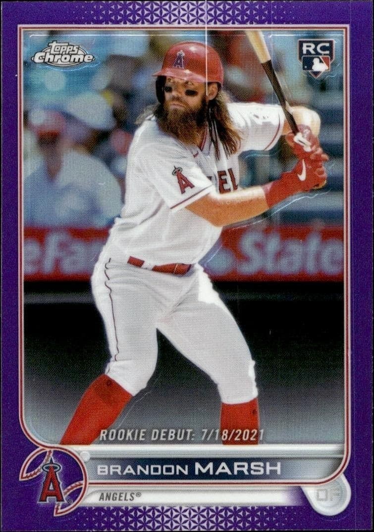 2022 Topps Chrome Update Brandon Marsh #USC188 trading card
