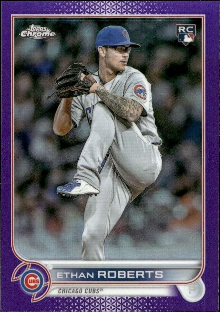 2022 Topps Chrome Update Ethan Roberts #USC31 trading card