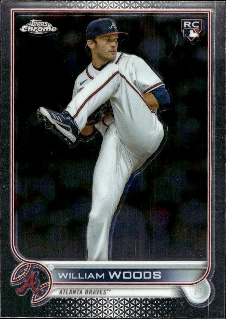 2022 Topps Chrome Update William Woods #USC55 trading card