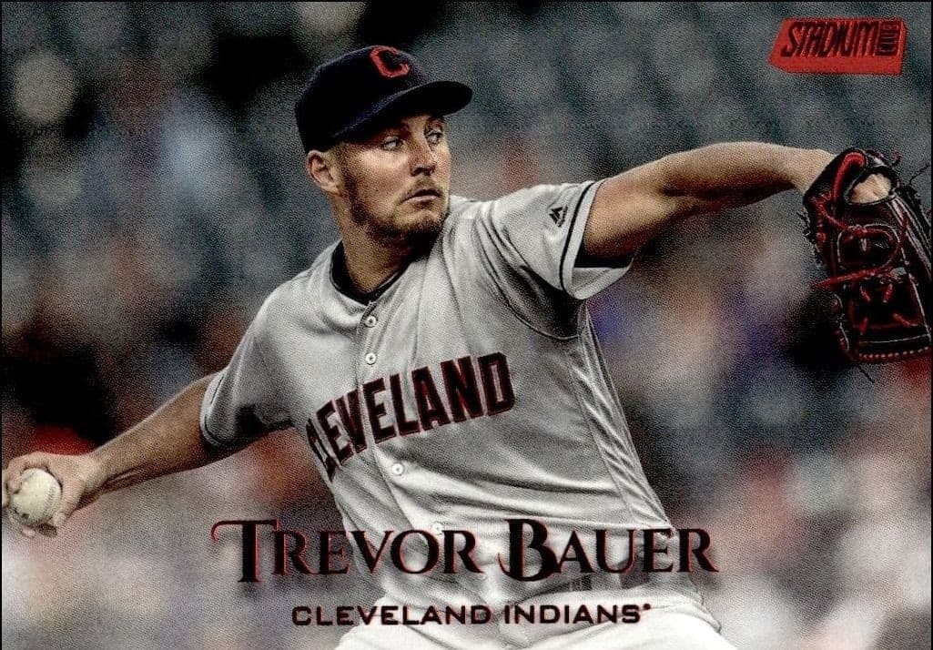 2019 Topps Stadium Club Trevor Bauer #34 trading card