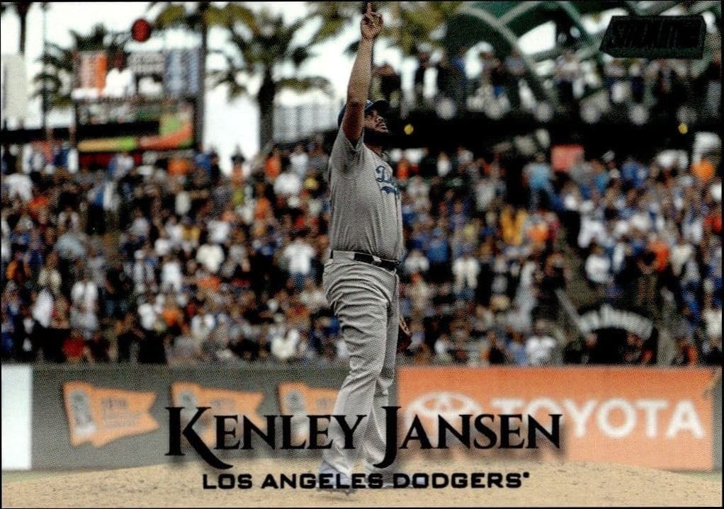 2019 Topps Stadium Club Kenley Jansen #143 trading card